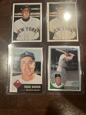 Duke Snider Baseball Cards - 1981 TCMA - 2011 Topps - 2021 Topps Archives 