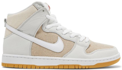 Size 10 - Nike Dunk Pro ISO SB High Unbleached Pack - Natural