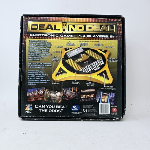 "Deal or No Deal Electronic Game" Irwin Toy 2006 NBC Game Show probado y completo - Imagen 8 de 8
