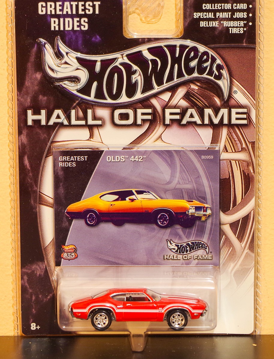 Hot Wheels Hall Of Fame Greatest Rides Olds 442 W/RR | eBay