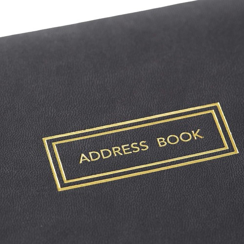 Refillable Address Book Charcoal - Picture 5 of 8