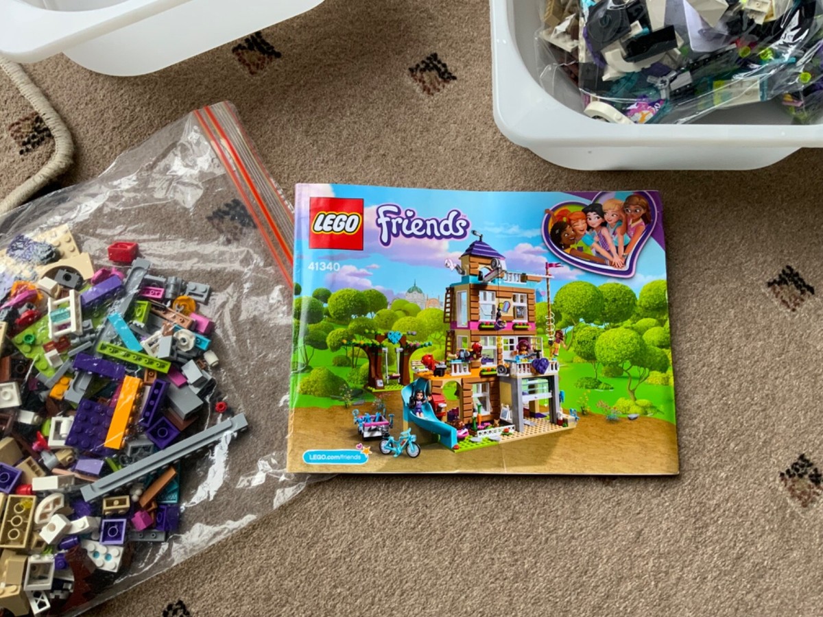 LEGO FRIENDS 41340 FRIENDSHIP HOUSE WITH INSTRUCTIONS 100