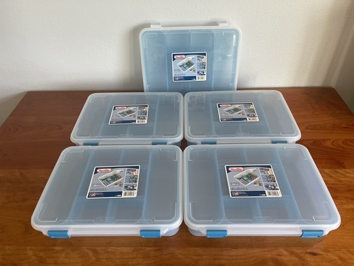 New 5 Sterilite Divided Cases for Crafting, Fishing, Shop Parts, Toys, Games New - Picture 24 of 24