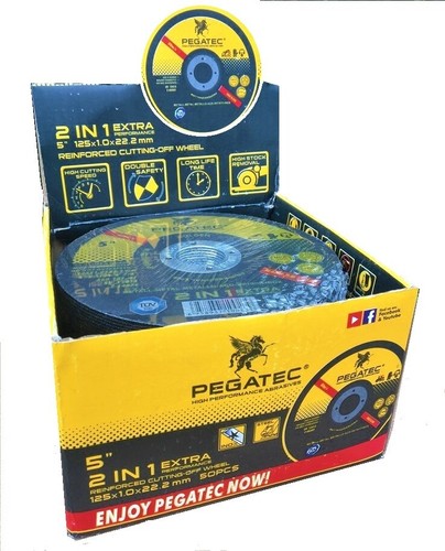 100 PACK 5" CUTTING DISC 125mm WHEEL THIN CUT OFF ANGLE GRINDER METAL STEEL 1mm - Picture 4 of 10