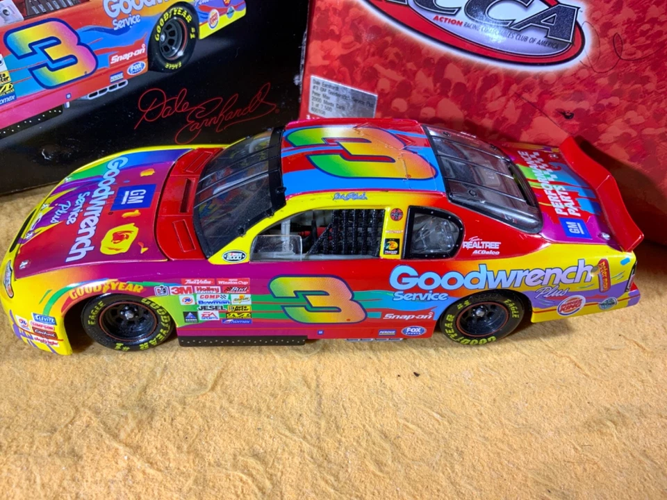 B10-48 DALE EARNHARDT #3 PETER MAX / GM GOODWRENCH - BANK 2000 CHEVY MONTE CARLO - Image 2 of 4