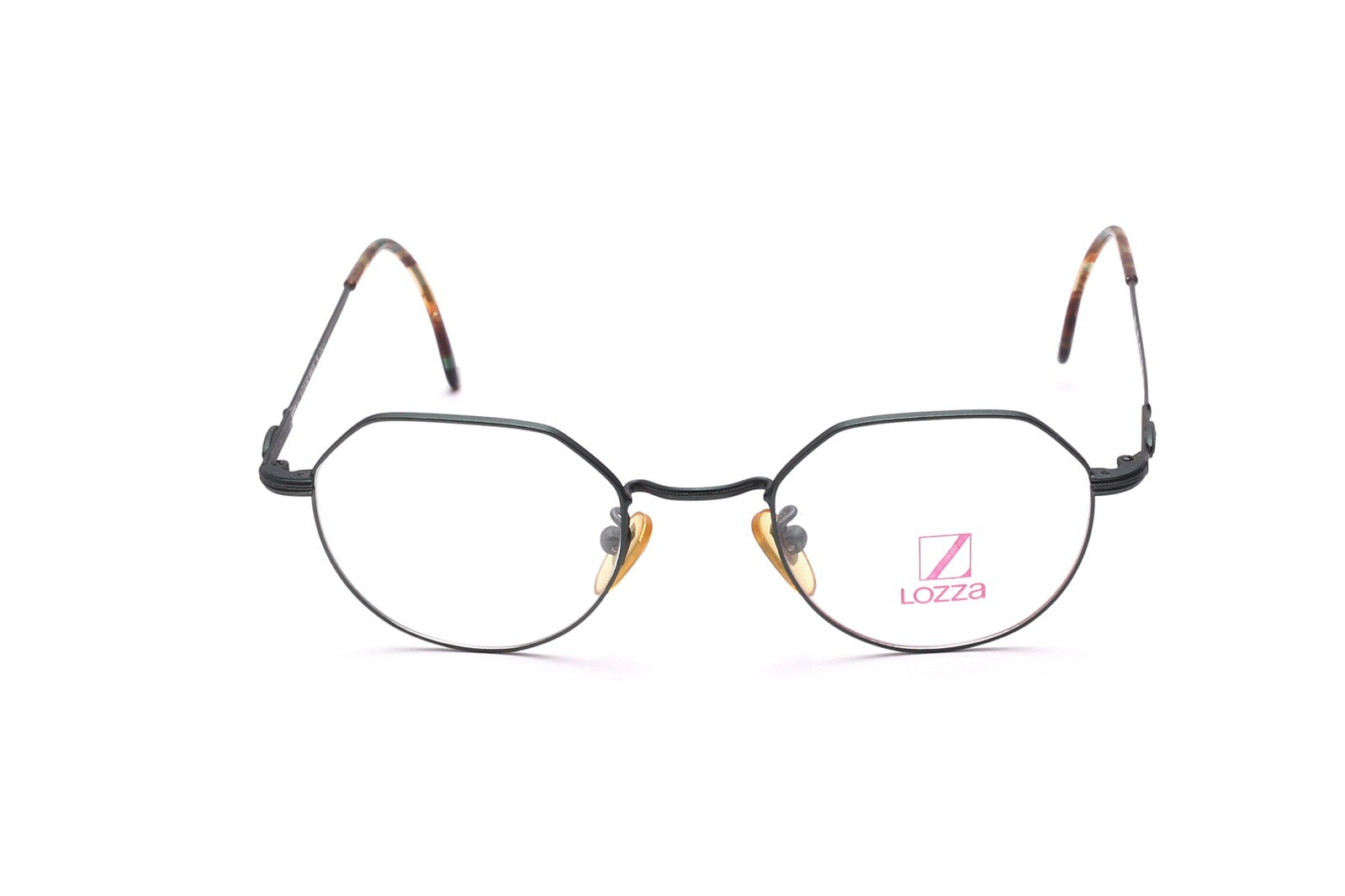 Винтажный LOZZA Brille Metall Grün Мод: 182 46-21 Италия C9