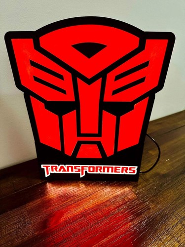 Transformers: Decepticon and Autobots Logos - Light up signs! - LED Light - Picture 18 of 27