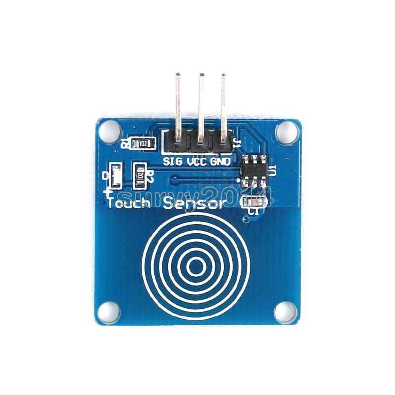 Sensor Touch Capacitivo Tactil Digital TTP223B 1 Canal Compatible Con Arduino