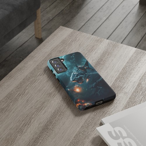 Phone Ink - Tough Case for iPhone Galaxy Pixel - Rocket Shark - Picture 171 of 191