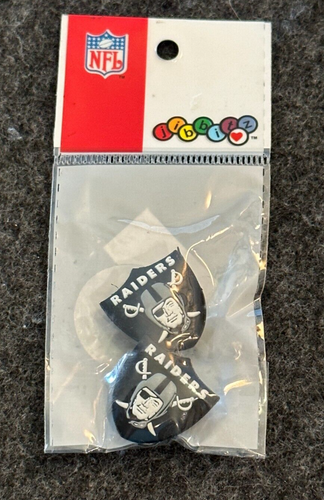 OAKLAND RAIDERS JIBBITZ NFL RAIDERS FOOTBALL HELMET SHOE NEW In Bag