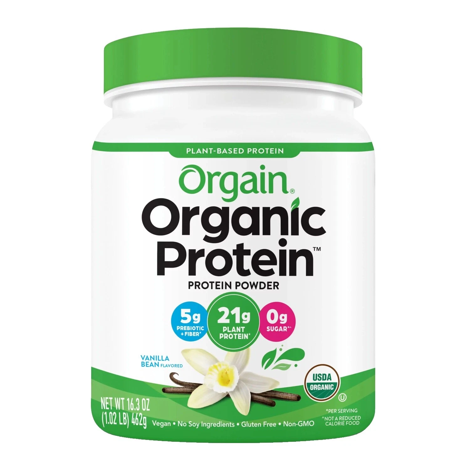 Resistencia de vainilla en polvo y las bebidas energéticas