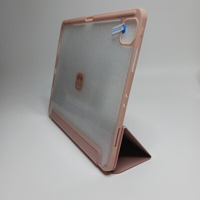 Dtto Folding Folio Case For iPad Pro 12.9'' 1st-5th generation (Rose Gold Color)