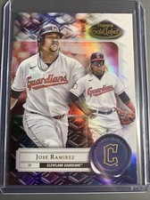 2022 Topps Gold Label Base Class 1 #55 Jose Ramirez - Cleveland Guardians