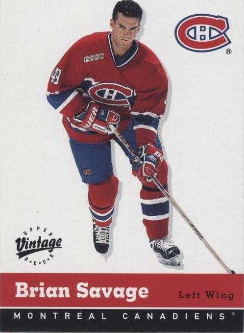 2000-01 Upper Deck Vintage - Brian Savage #190 - 1 of 1