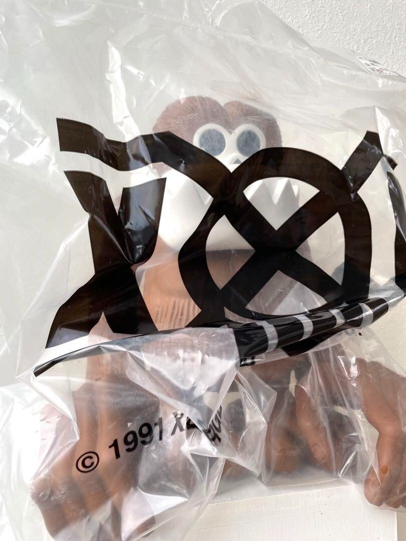 BOUNTY HUNTER - XLARGE × BOUNTY HUNTER GORIRU-KUN XLARGE × BOUNTY HUNTER GORIRU-KUN Figure Unopened item Brown