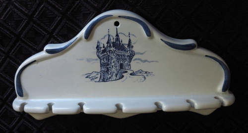 Hand Painted GKB Delft's Porcelain Spoon Holder