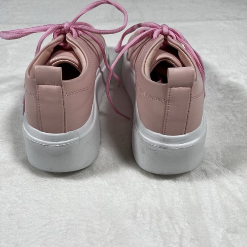 Zapatilla deportiva Berness para mujer talla 7 rosa suave plataforma Barbie Y2K Fairycore Whimsygoth - Imagen 3 de 6