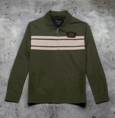 No K① Harley Davidson HD Wrench Crew Jacket Grape Leaf 97408 Mens Large