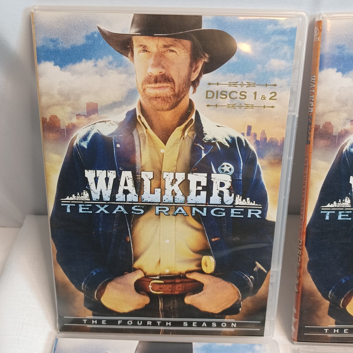 Walker Texas Ranger Fourth Season DVD Complete Chuck Norris Cowboy
