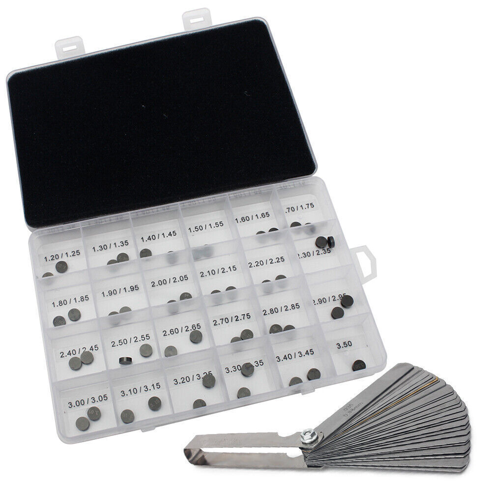 47Pcs 7.48mm Valve Shims Feeler Gauge For Yamaha YZ250F WR250F 01-13 YZF-R1 R6