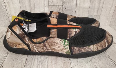 Realtree Water Shoes Sport Sandals Men\'s Size 13 Gray Camo Fishing Hiking O main image 2