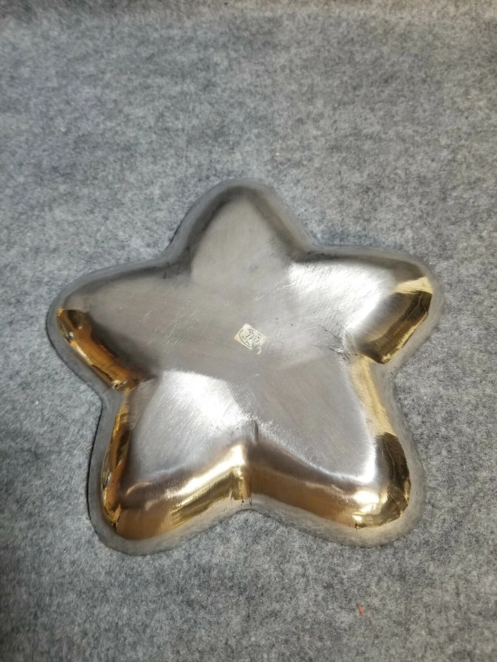 抛光铝星糖果盘,8 1/2 英寸 — 第 2/3 张图片