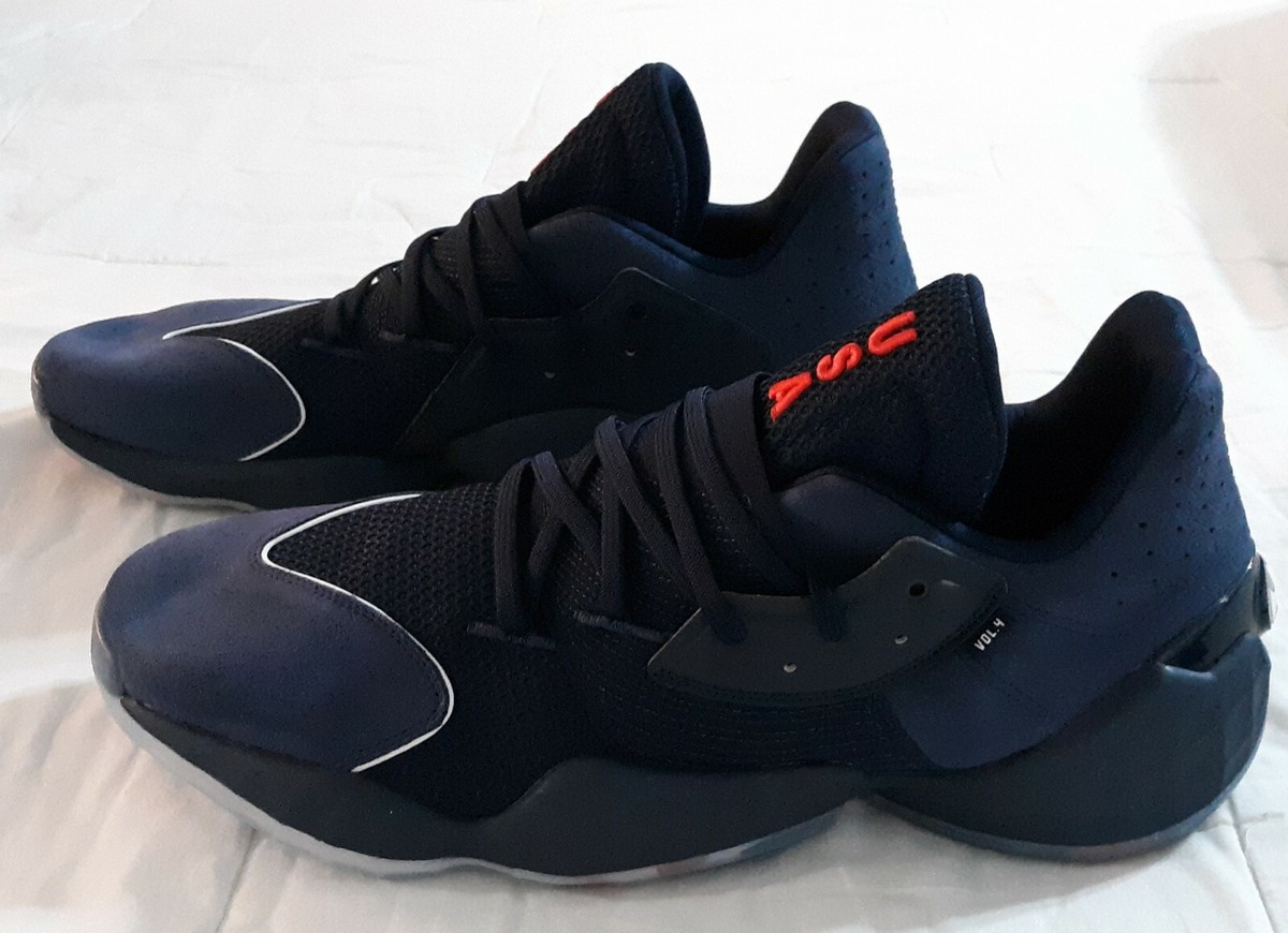 MEN'S ADIDAS JAMES HARDEN GCA USA NAVY BLUE LOWTOP