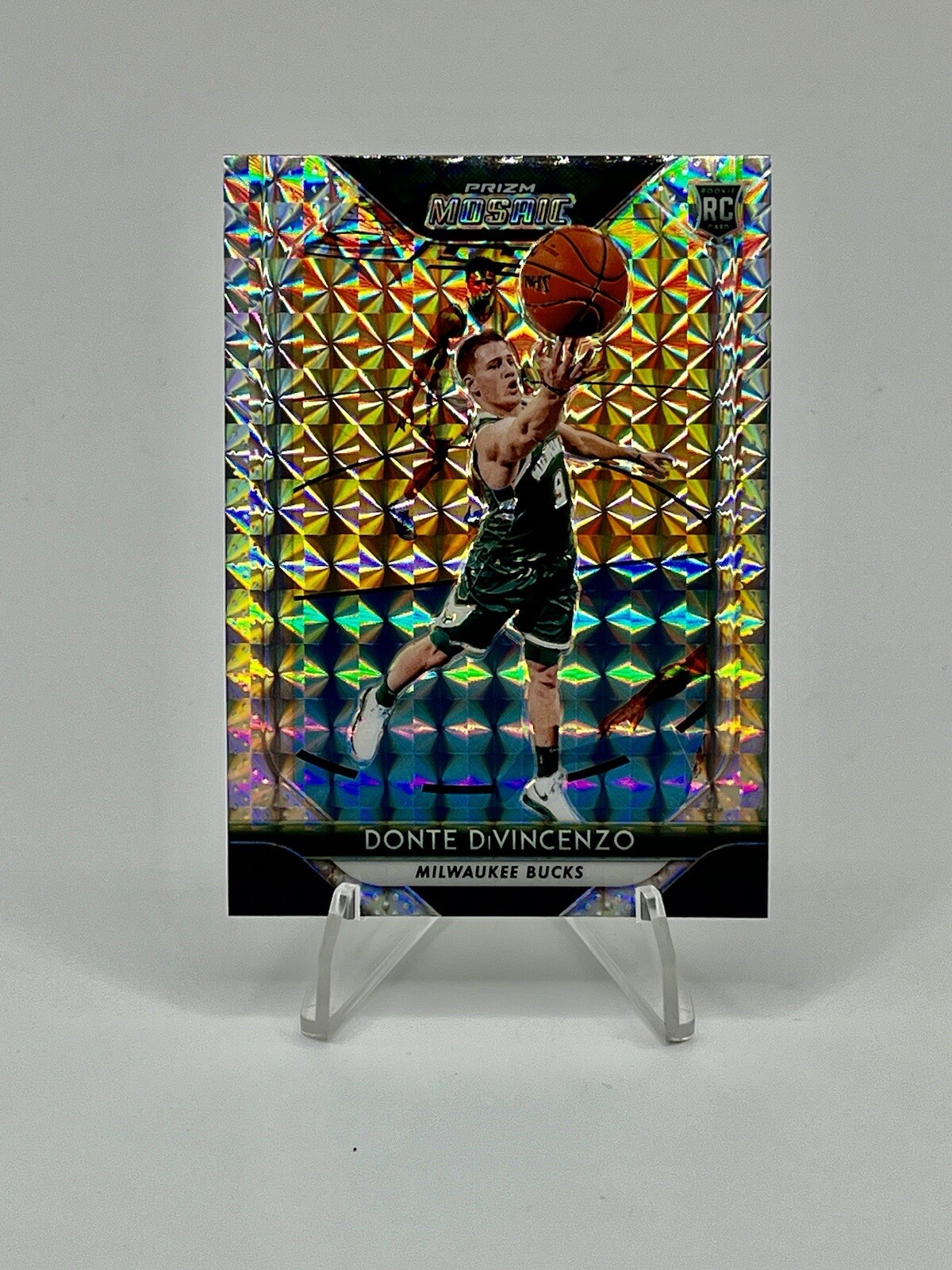 2018-19 Panini Mosaic -  Donte DiVincenzo (RC) - Mosaic Prizm Rookie Card