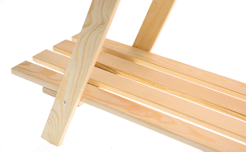 Blumenregal Blumenpyramide Pflanzenpyramide Blumenständer Gartenregal Holz RP1 - Bild 6 von 6
