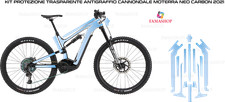 ADESIVI ANTIGRAFFIO TRASPARENTE PER E-BIKE MTB CANNONDALE MOTERRA NEO 2021 BICI