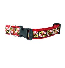 University of Maryland State Flag Premium Dog Collar