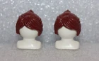 Playmobil Hair 2 Wigs " Ponytail Auburn " Viking Pirates Woman
