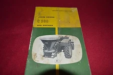John Deere C 380 Spin Spreader Operator's Manual BVPA 