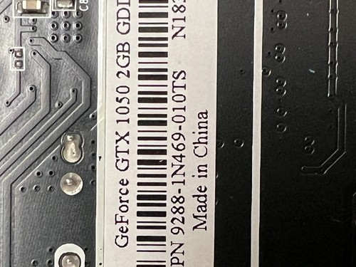 Zotac GeForce GTX 1050 2GB GDDR5 128-bit High Profile Graphics 288-2N455-001Z8 - Picture 5 of 5