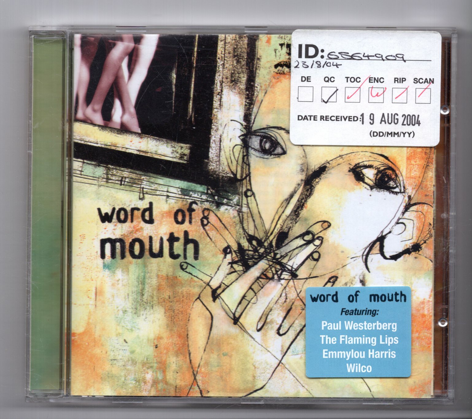 (JX752) Word Of Mouth, 17 tracks various artists - 2004 CD