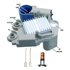 Fits New Alternator kit 7 Valeo Dodge Freightliner Jeep Mercedes Regulator Slip