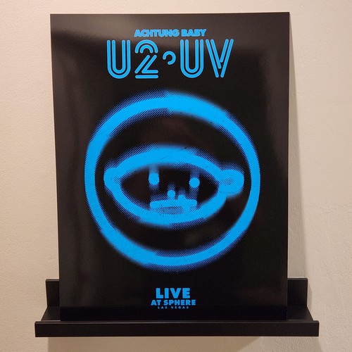 Affiche UV U2 - Semaine 9 - Baby Face - Attention Baby Live @ Sphere Las Vegas - Photo 1 sur 6