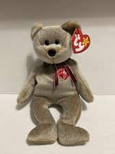 1999 Ty Beanie Baby 1999 Signature Bear With Tag  Cover Also Tush Tag