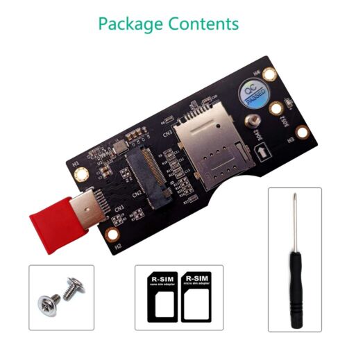 NGFF(M.2) to USB 3.0 Adapter with SIM 8pin card Slot for 3G/4G/5G Module - Picture 11 of 12