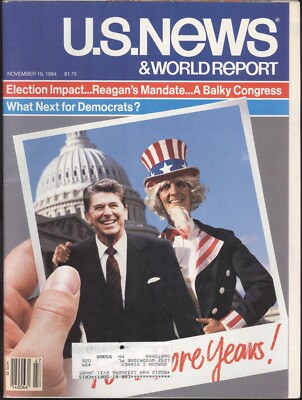 1984 U.S. News & World Report: Ronald Reagan Re-election Issue/Mandate