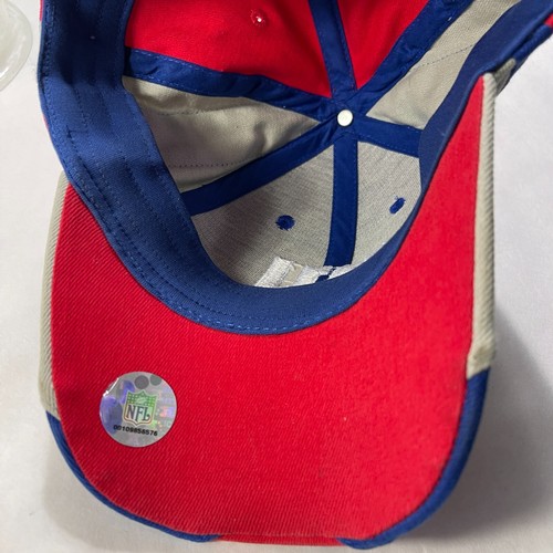 Reebok New York Giants Hat Mens Stretch Fit Baseball Cap OSFA Blue Red NY Logo - Picture 5 of 8
