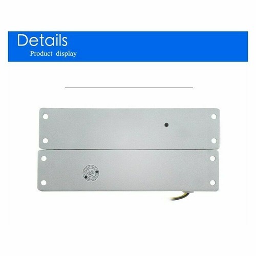 12V Aluminum Electric Drop Bolt Lock Safe Unlock Delay For Access Control System - Picture 10 of 12