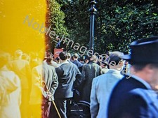 1950 Speakers Corner Communist Party London England Kodachrome 35mm Slide