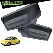 Door Panel Insert Cards Leather Synthetic Fit for Volkswagen Beetle 98-10