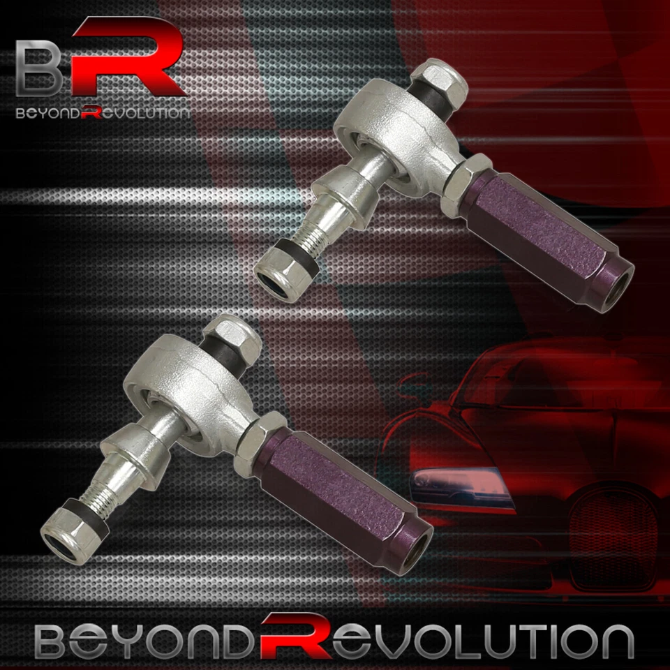 Для 1995-1998 240SX S14 Silvia подвеска регулируемый внешний анкерный стержень конец рычаг PURP - Изображение 3 из 3