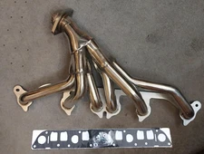 Fit 1991-1999 Jeep Wrangler Cherokee 4.0L Polished Stainless Header TJ YJ XJ ZJ