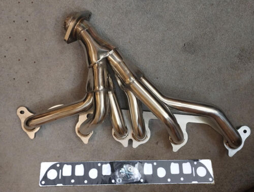 Fit 1991-1999 Jeep Wrangler Cherokee 4.0L Polished Stainless Header TJ YJ XJ ZJ - Picture 1 of 1