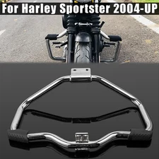 Mustache Engine Guard Highway Crash Bar For Harley Sportster XL883N 1200 04-24