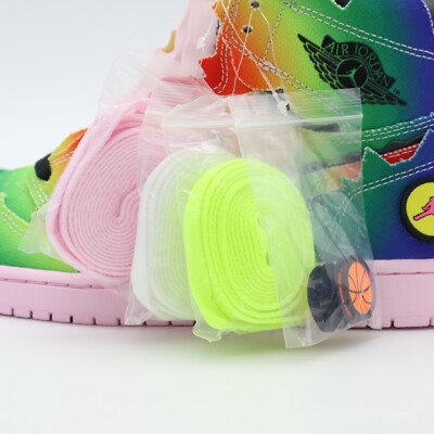 DC3481-900 Nike Air Jordan 1 Retro OG High J Balvin Raibow Pink