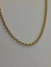 14k Yellow Gold Round Cable ROLO Link Pendant Chain/Necklace 18" 2.3mm 2.9 grams
